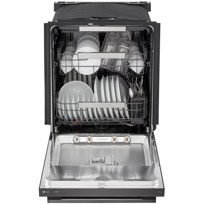 LG 24 inch 42 dB Dishwasher with Hidden Controls and Third Rack