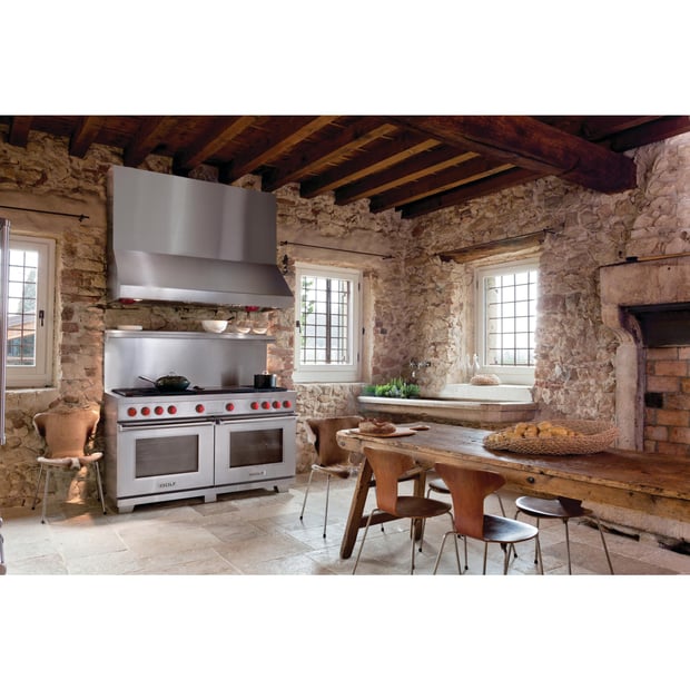 Wolf 60 inch Double Oven Dual Fuel Range