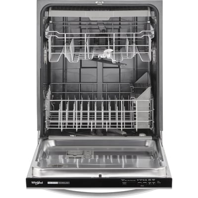 Whirlpool 4 Cycle Dishwasher with Hidden Controls