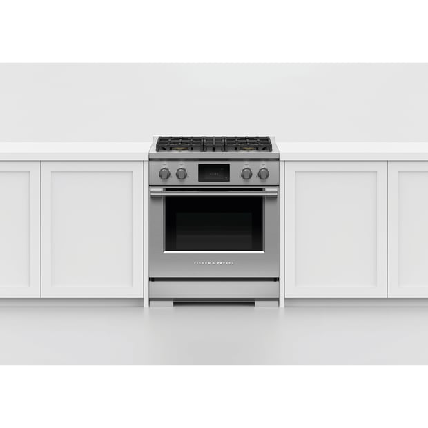 Fisher & Paykel Professional 30 inch Single Oven Dual Fuel Range