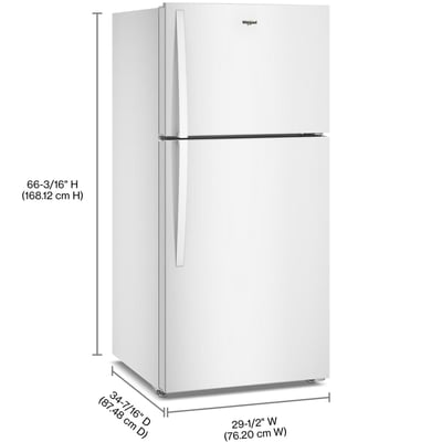 Whirlpool 19.2 cu.ft. Top-Freezer Refrigerator