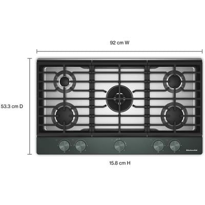KitchenAid 36 inch Gas Cooktop
