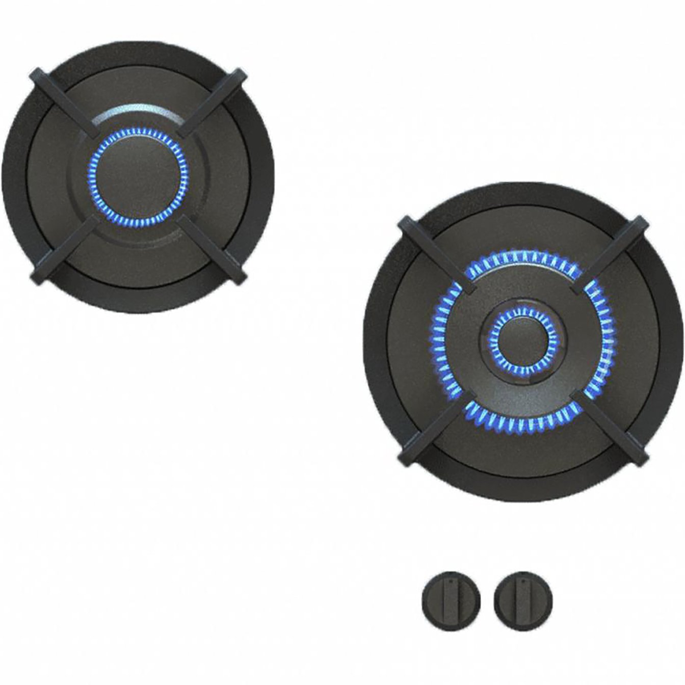 PITT Bennett 21 inch 2-Burner Module Gas Cooktop