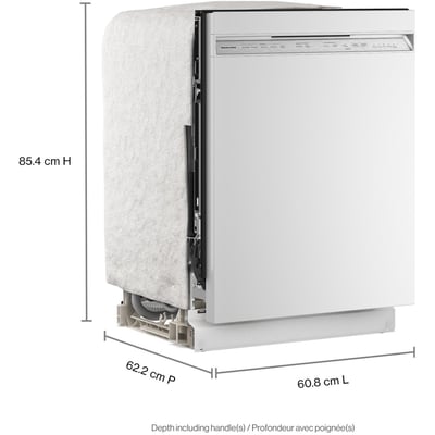 KitchenAid 5 Cycle Dishwasher with Front Controls