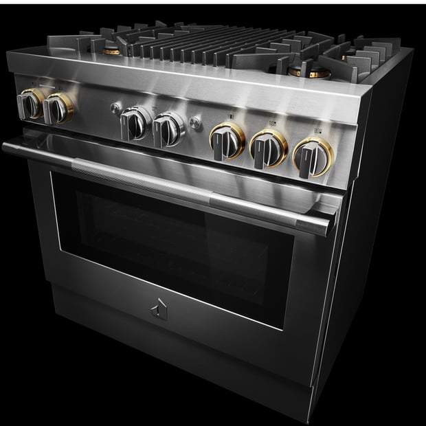 JennAir 36 inch Single Oven Dual Fuel Range