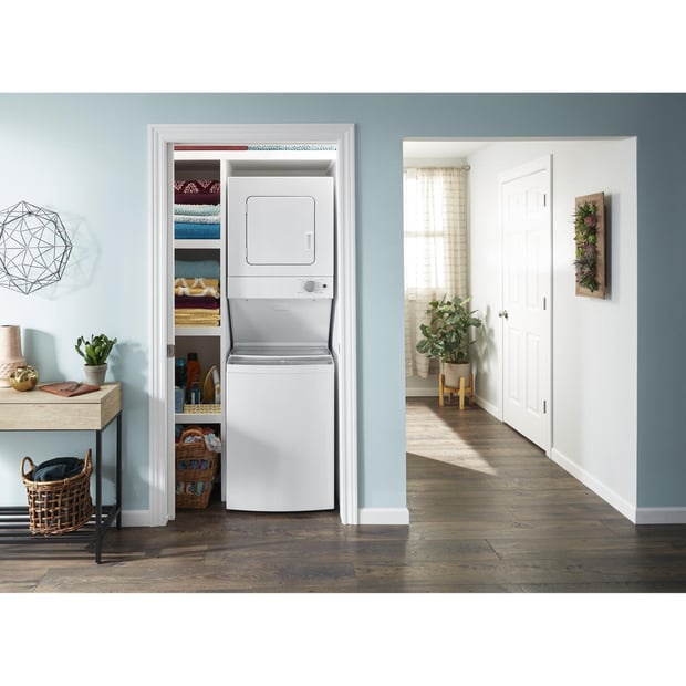 Whirlpool 1.6 cu.ft. Washer and 3.4 cu.ft. Vented Dryer Laundry Center 