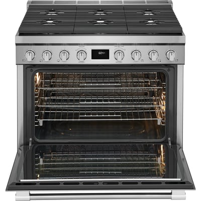 Frigidaire Professional 36 inch Single Oven Dual Fuel Range