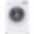 LG White 5.2 cu.ft. Stackable Front Load Washer and 7.4 cu.ft. Electric Stackable Vented Dryer