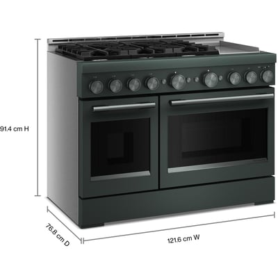 KitchenAid 48 inch Double Oven Gas Range