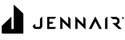 Jennair 24 Built-In Column Freezer with Noir Panel Kit - Right Swing