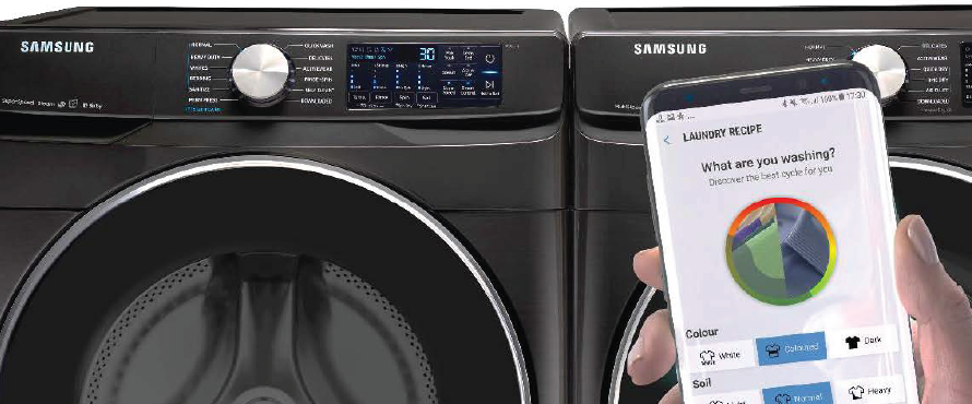 Newest Laundry Pairs by Samsung