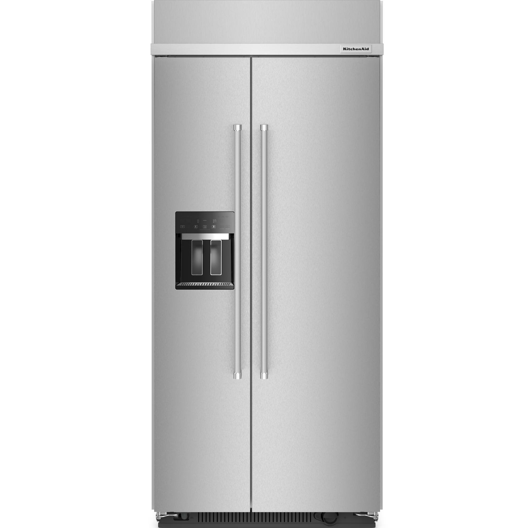 KitchenAid 20.8 cu.ft. Built-in Side-by-Side Refrigerator