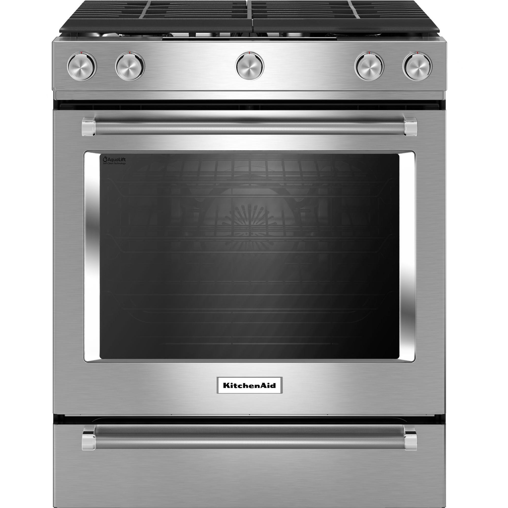 KitchenAid 30 inch Single Oven Gas Range
