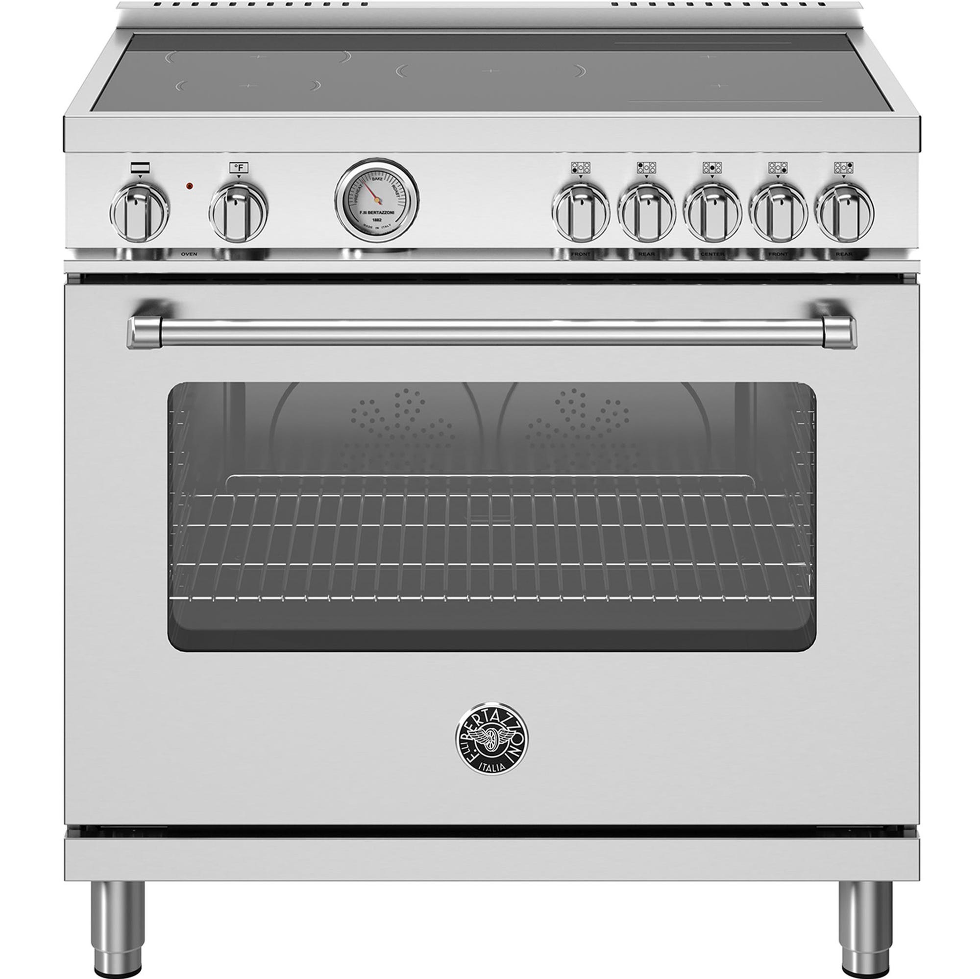 Bertazzoni 36 inch Single Oven Induction Range with Convection
