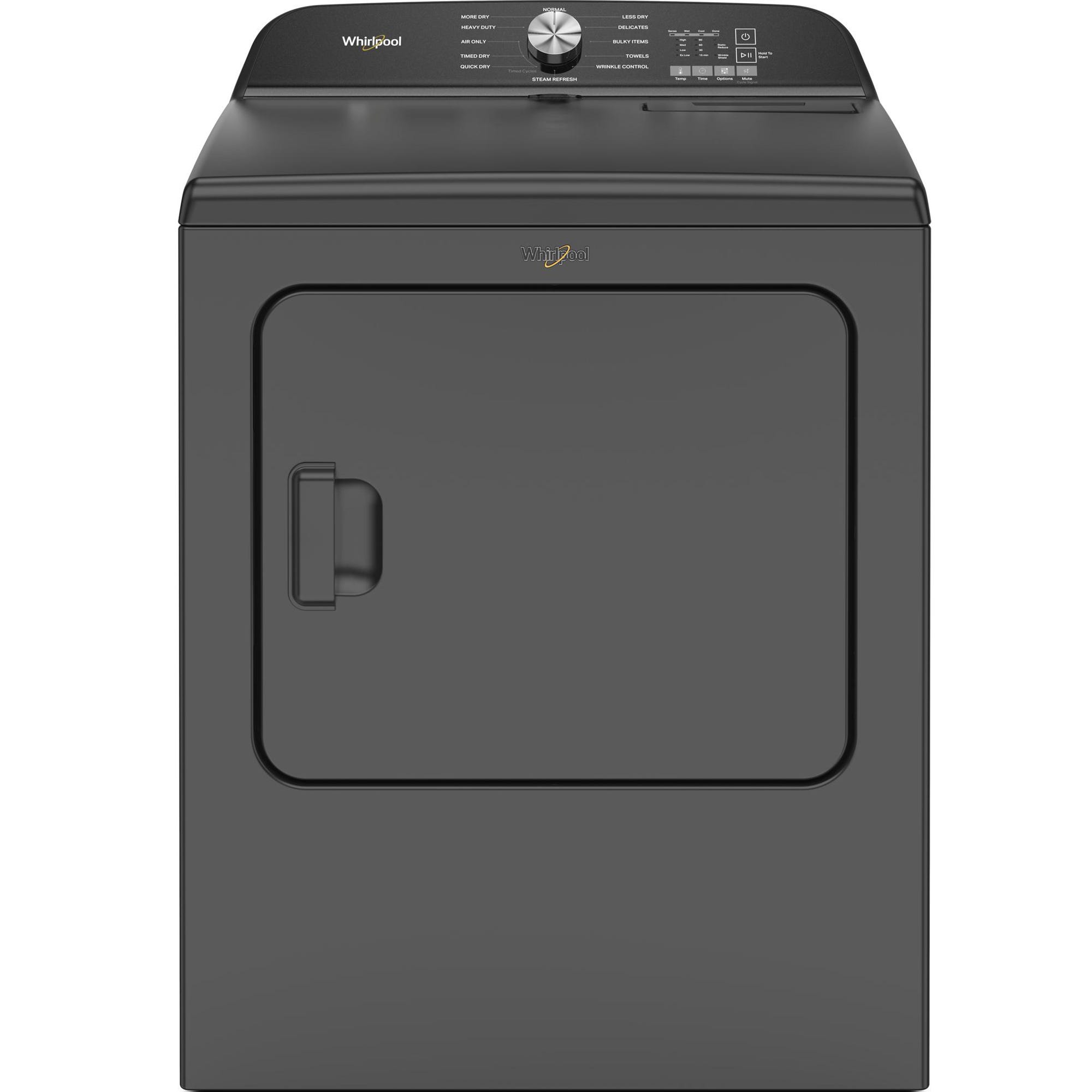 Whirlpool 7.0 cu.ft. Vented Dryer Top Load Electric Dryer with Moisture Sensor