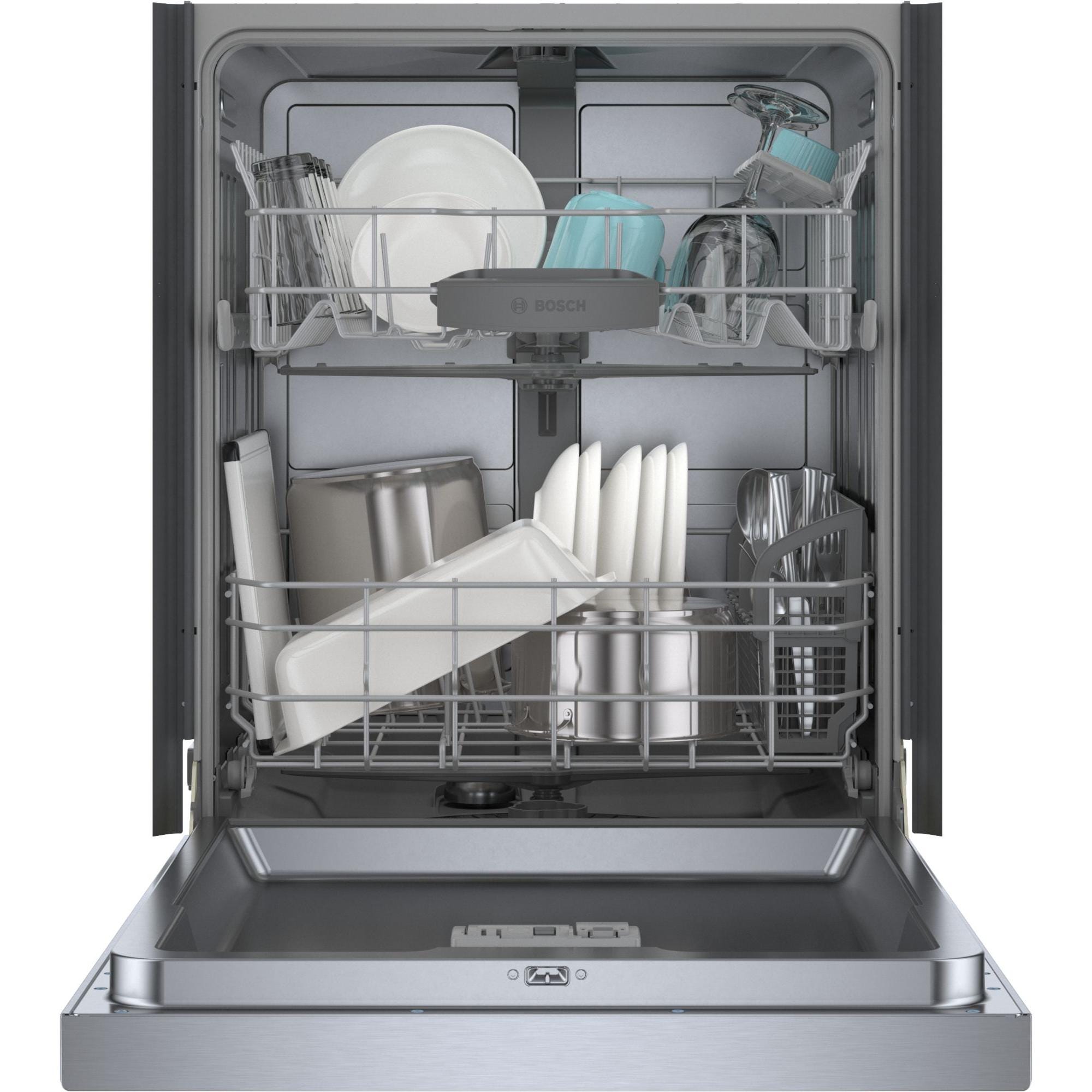 Bosch 100 8 Cycle Dishwasher with Front Controls - Trail