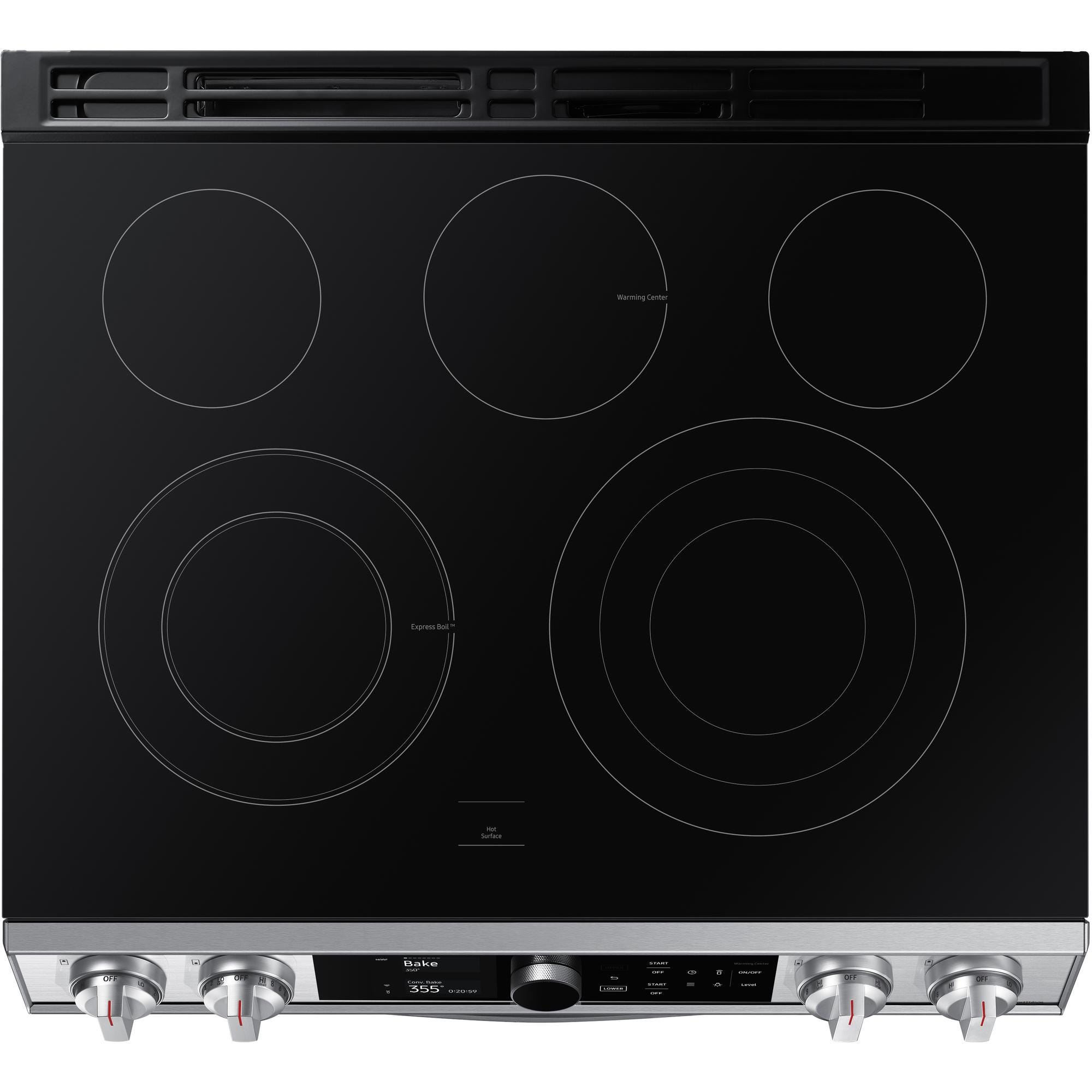 Samsung electric discount stove top