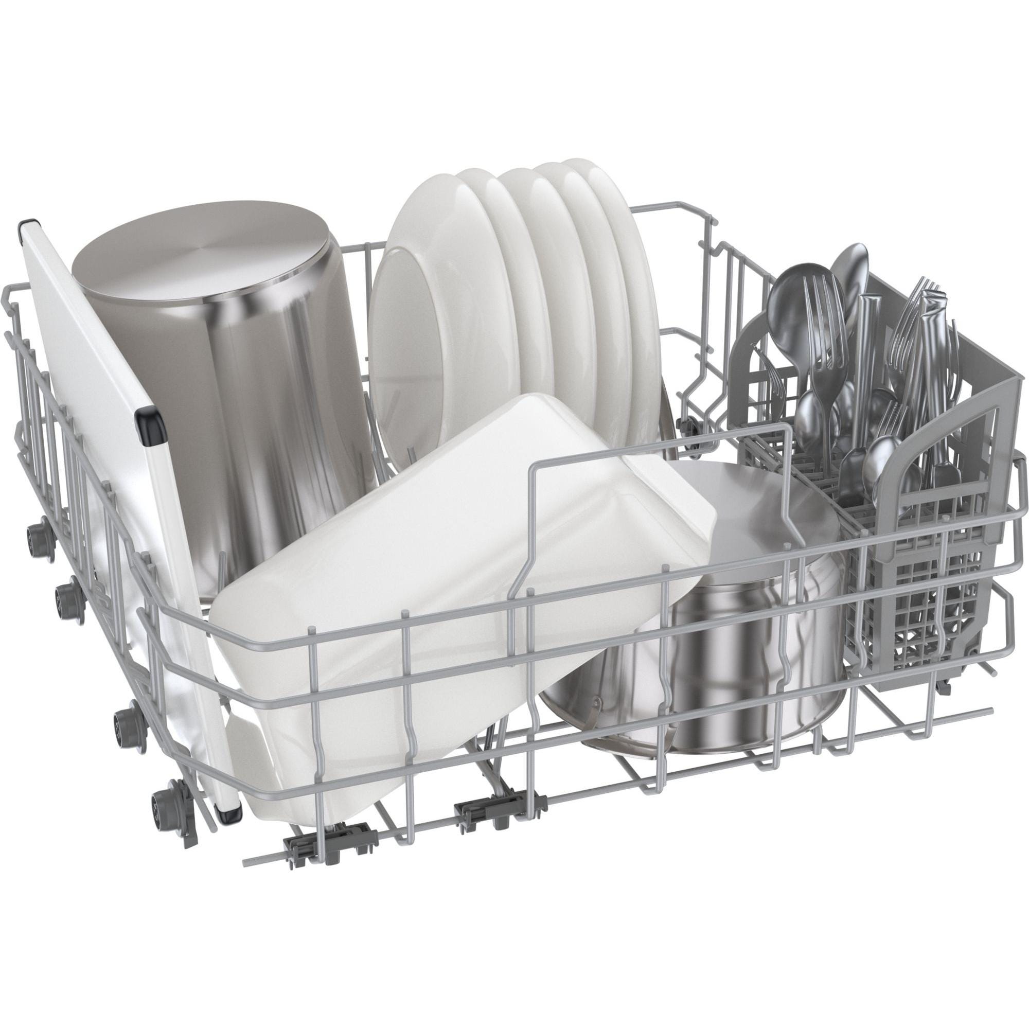 Bosch 300 8 Cycle Dishwasher with Hidden Controls - Trail Bosch 300 8 Cycle Dishwasher with Hidden Controls - Trail