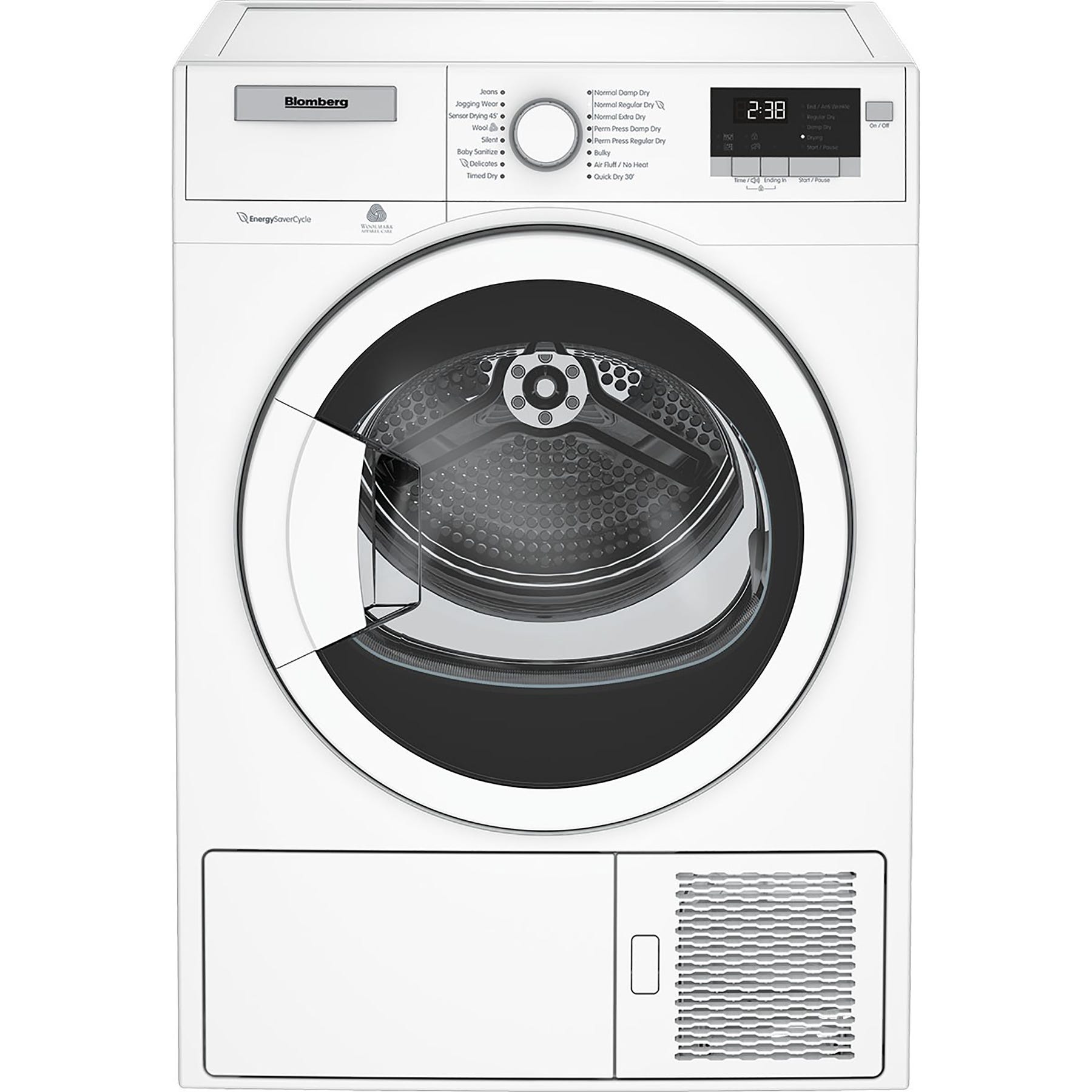 Blomberg 4.1 cu.ft. Stackable Heat Pump Dryer