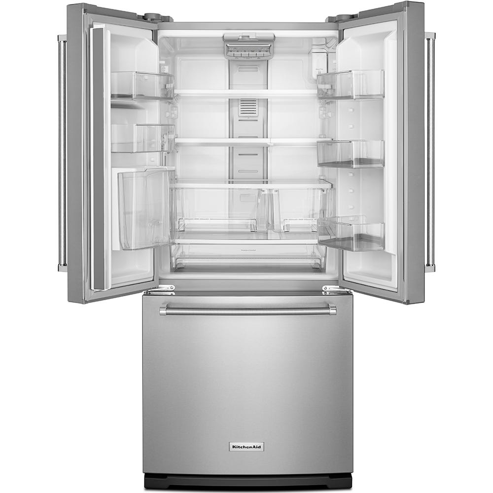 Kitchenaid 19 68 Cu Ft Bottom Freezer Refrigerator Trail Appliances