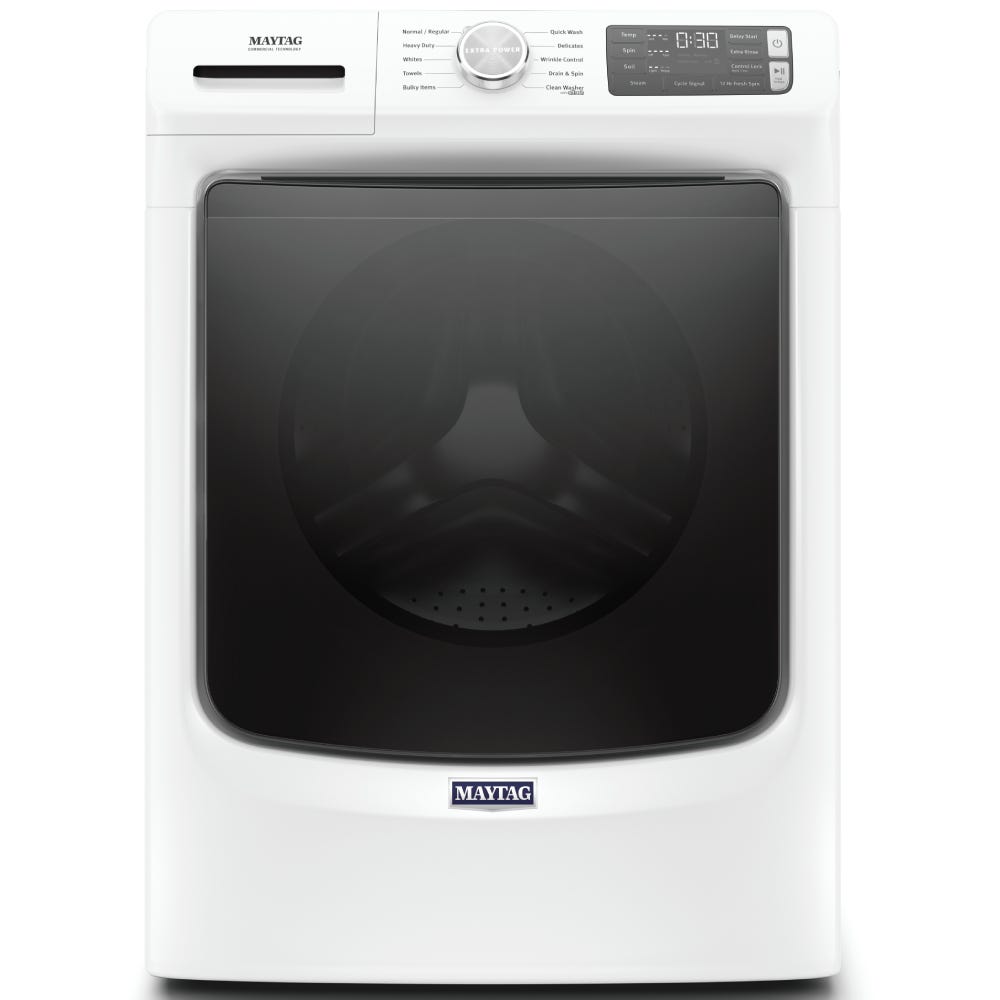 Maytag White Stackable Front Load 5.2 cu.ft. Washer and 7.3 cu.ft