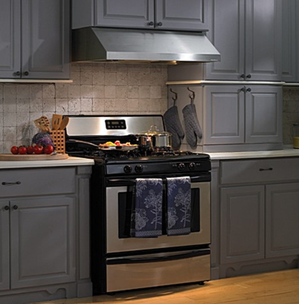 Under cabinet on sale vent