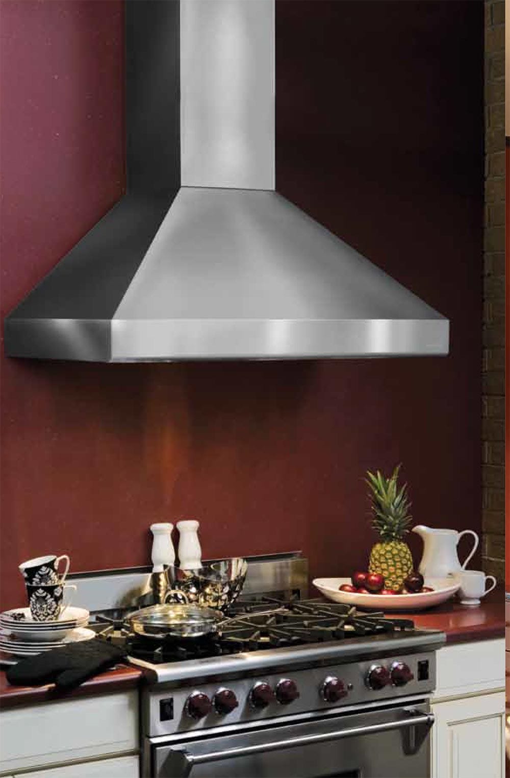 Vent A Hood 36 inch 600 CFM Wall Mount Chimney Hoodfan Trail