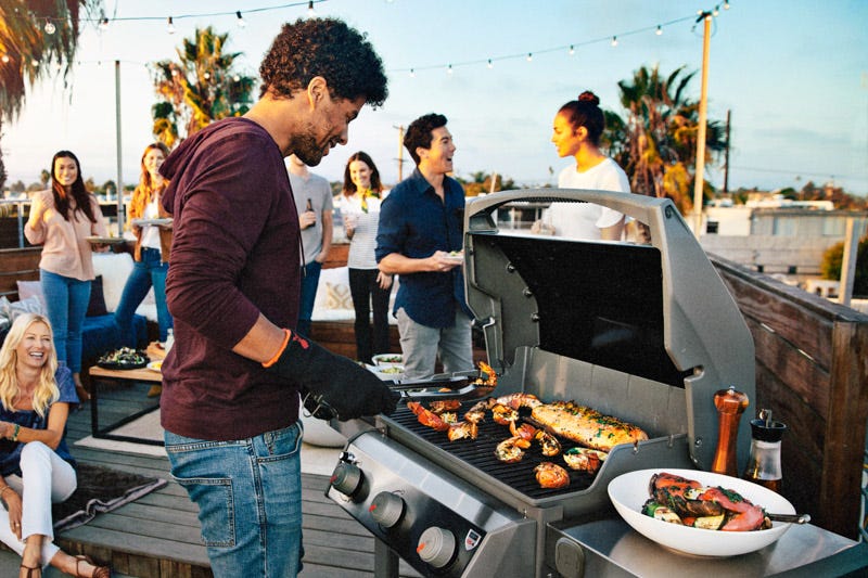 Free Standing BBQ