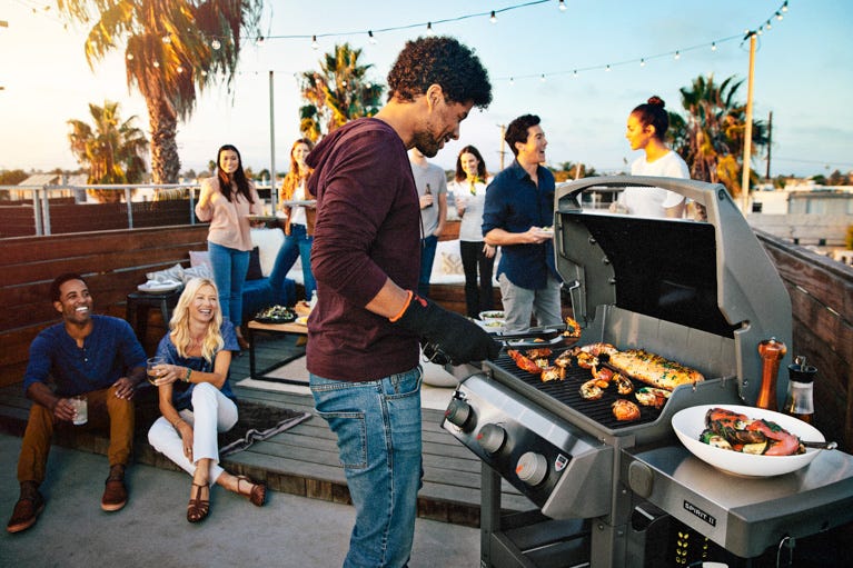 Free Standing BBQ