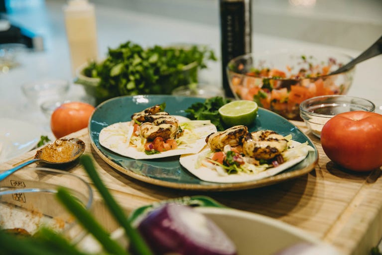 Prawn Tacos